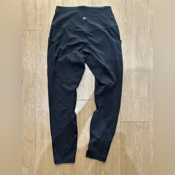 Lululemon Size 8, Pocket align leggings. In decent condition!! - Picture 3 of 3